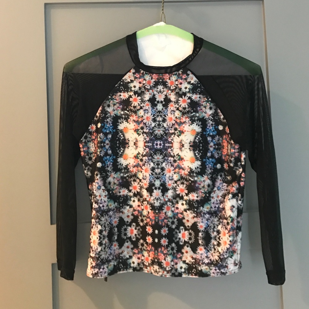 MINKPINK swim suit long sleeve top